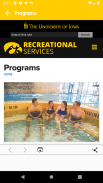 University of Iowa Rec Serv screenshot 5