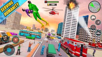 Spider Rope Hero Man Game 3d screenshot 5