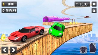 Crazy Car Driving Simulator: Impossible Sky Tracks screenshot 1