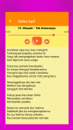 Kumpulan Lagu Galau offline disertai lirik screenshot 0