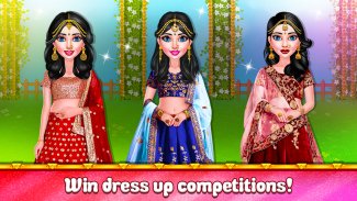 Indian Wedding Makeup Dressup screenshot 5