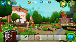 Pets in Town: Pet Shop With Dogs & Cats screenshot 1