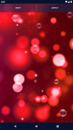 Red Bubble HD Live Wallpaper screenshot 2