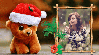 HD Teddy Bear GIF Photo Frame Editor 201 screenshot 4