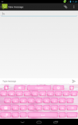 गुलाबी परी कीबोर्ड screenshot 0
