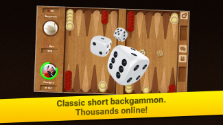 Backgammon Short Arena: Play online backgammon! screenshot 9