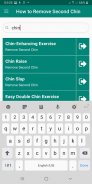 Remove Second Chin Fast Step screenshot 0