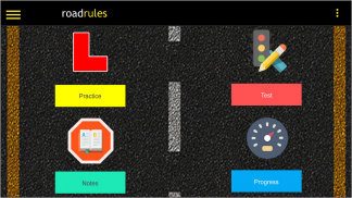 Road Rules Drivers License App screenshot 1