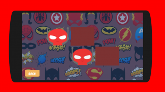 Super heroes Memory Game screenshot 0