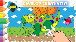 Easy colouring games for kids screenshot 1