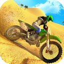 Offroad Moto Bike Hill Rider Icon