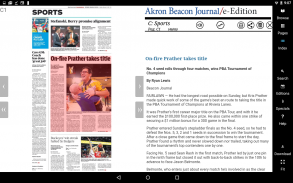 Beacon Journal eNewspaper screenshot 0