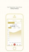 e-mas: Aplikasi jual beli & cek harga emas terkini screenshot 4