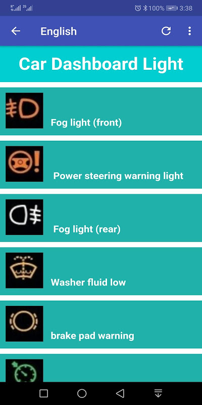 warning indicators