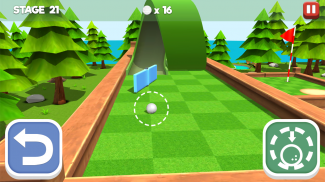 Putting golf raja screenshot 2
