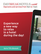 DayBreakHotels: Day Use Hotels screenshot 0