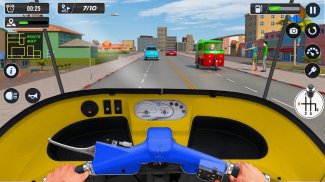 Tuk Tuk Driving Offline Games screenshot 0
