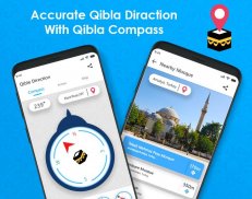 kompas arah kiblat- Find Qibla screenshot 5
