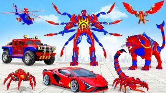 Spider Robot: Robot Car Games screenshot 4