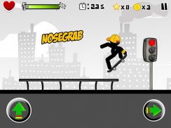 Stickman Skate : 360 Epic City screenshot 0