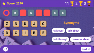 Missing letters - Words Game screenshot 0