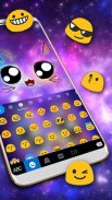 ثيم لوحة المفاتيح Galaxy Cute screenshot 3