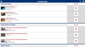 Draft Sharks Fantasy Football screenshot 0
