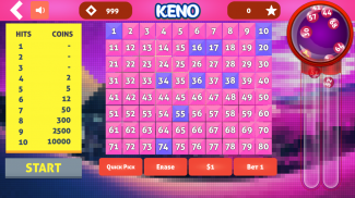 Keno Cleopatra screenshot 4