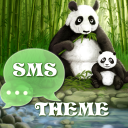 Thème Panda GO SMS Pro Icon