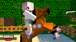 Horse Mod For Minecraft PE screenshot 1