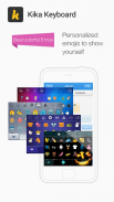 Kika Keyboard - Emoji Keyboard, Emoticon, GIF screenshot 0