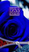 Rose Theme Zipper Lock Screen screenshot 2