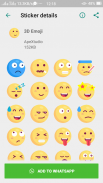 Big Emoji Stickers WAStickerApps screenshot 3