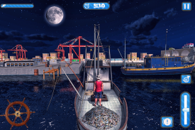 Big Fishing Ship Simulator 3D screenshot 8