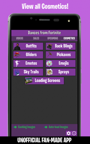 Dances From Fortnite Emotes Skins Daily Shop 2 1 Zagruzit Apk - skrinshot dances from fortnite emotes skins daily shop 1