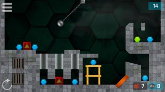 HEXASMASH - Physics Puzzle screenshot 2