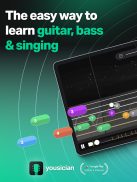 Yousician: Learn Guitar & Bass screenshot 5