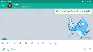 BoomChat Messenger(Telegram API + Proxy) screenshot 1