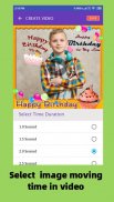 Birthday video maker for Son - with photo and song screenshot 2