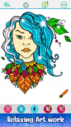 Glitter Color: Adult Coloring Book By Number Pages screenshot 6