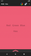 RGB - Hex screenshot 1