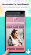 Downloader for all Social Media Download Saver app screenshot 0