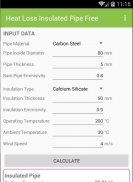 Heat Loss Insulated Pipe Free screenshot 2