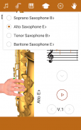 3D Saxophon Grifftabelle screenshot 1