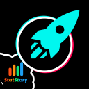 Tik Tracker: Followers Likes Stats + by StatStory Icon