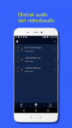 Audio Extractor - konversi mp3 screenshot 0