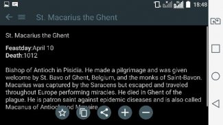 Catholic Saints List screenshot 13