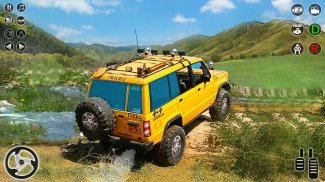 4x4 Offroad Jeep Driving Games screenshot 1