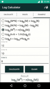 Log Calculator screenshot 3