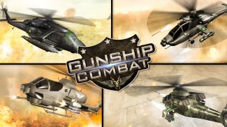 GUNSHIP COMBAT - Helicopter 3D Air Battle Warfare screenshot 2